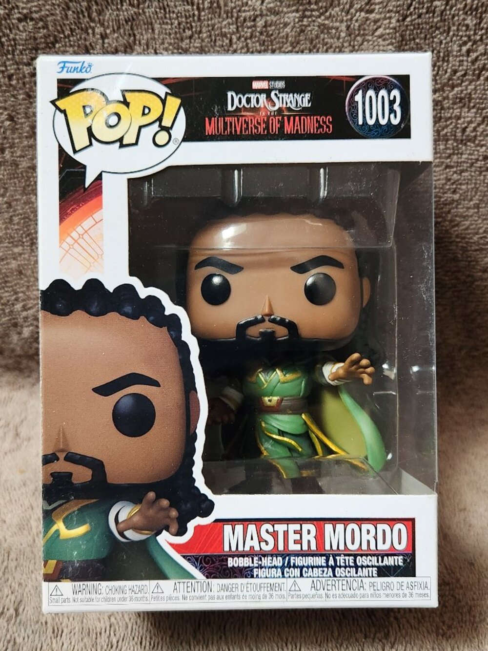 FUNKO POP! MASTER MORDO Doctor Strange Bobblehead #1003 - NEW NIB